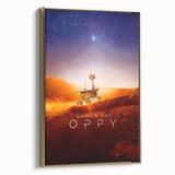 Good Night Oppy 2020s Vintage Movie Poster - Retro Film Art