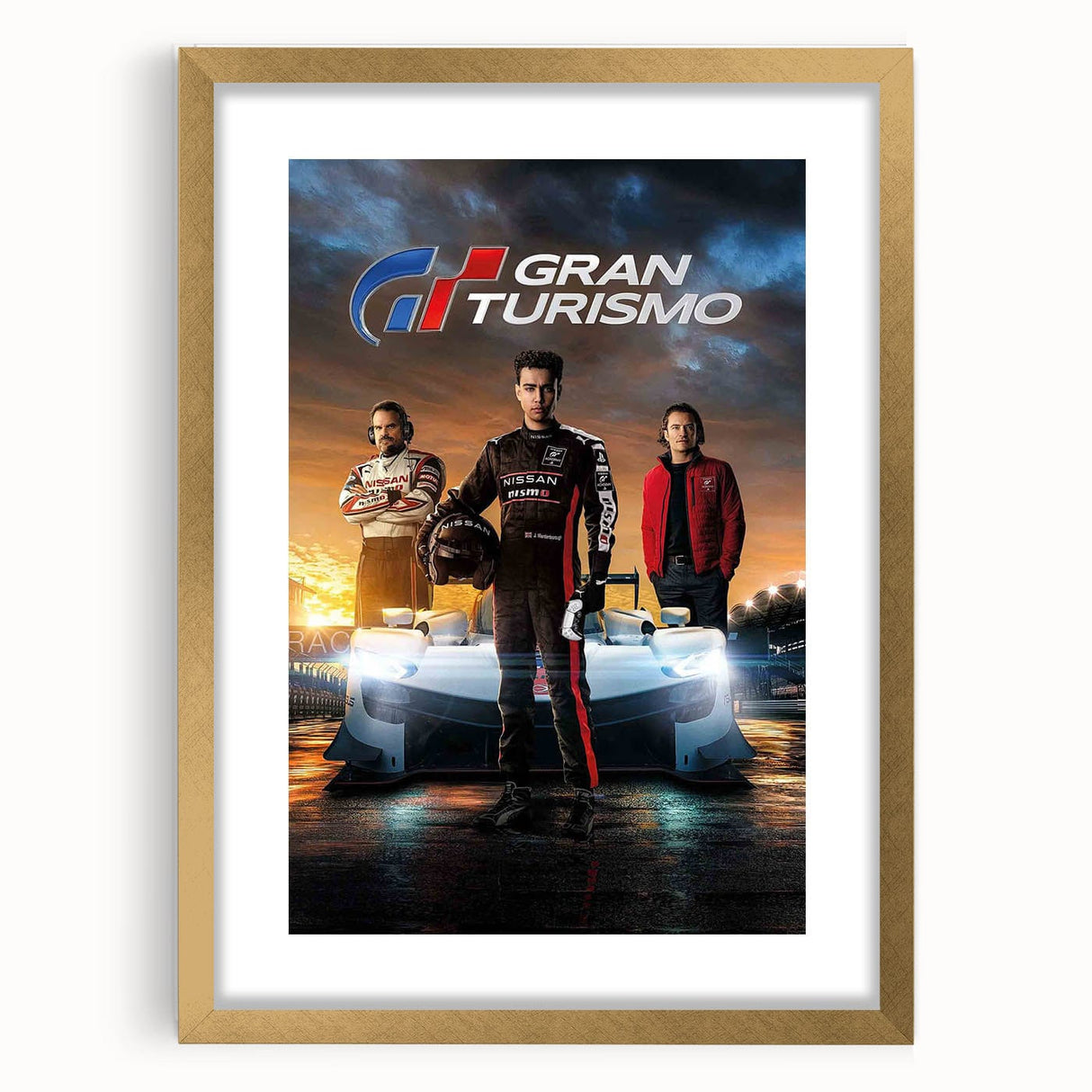 Gran Turismo 2020s Vintage Movie Poster - Retro Film Art