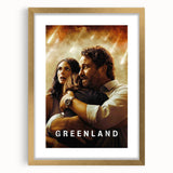 Greenland 2020s Vintage Movie Poster - Retro Film Art Print