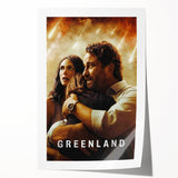 Greenland 2020s Vintage Movie Poster - Retro Film Art Print
