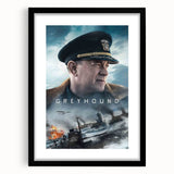 Greyhound 2020s Vintage Movie Poster - Retro Film Art Print