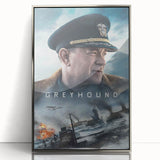 Greyhound 2020s Vintage Movie Poster - Retro Film Art Print