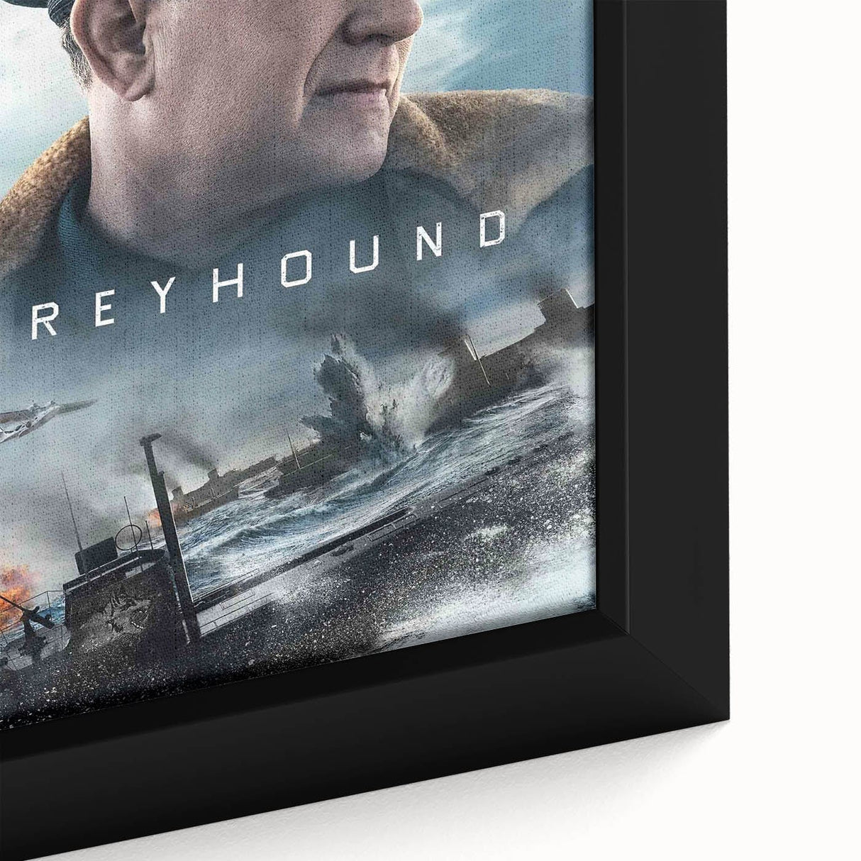 Greyhound 2020s Vintage Movie Poster - Retro Film Art Print