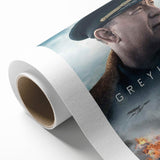 Greyhound 2020s Vintage Movie Poster - Retro Film Art Print