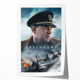 Greyhound 2020s Vintage Movie Poster - Retro Film Art Print