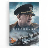 Greyhound 2020s Vintage Movie Poster - Retro Film Art Print