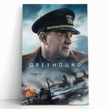 Greyhound 2020s Vintage Movie Poster - Retro Film Art Print