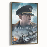 Greyhound 2020s Vintage Movie Poster - Retro Film Art Print