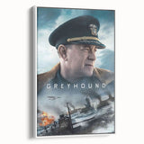 Greyhound 2020s Vintage Movie Poster - Retro Film Art Print