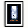 Pinocchio 2020s Vintage Movie Poster - Retro Film Art Print