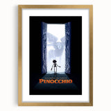 Pinocchio 2020s Vintage Movie Poster - Retro Film Art Print