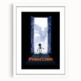 Pinocchio 2020s Vintage Movie Poster - Retro Film Art Print