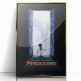 Pinocchio 2020s Vintage Movie Poster - Retro Film Art Print