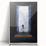 Pinocchio 2020s Vintage Movie Poster - Retro Film Art Print