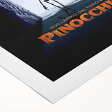 Pinocchio 2020s Vintage Movie Poster - Retro Film Art Print