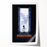 Pinocchio 2020s Vintage Movie Poster - Retro Film Art Print