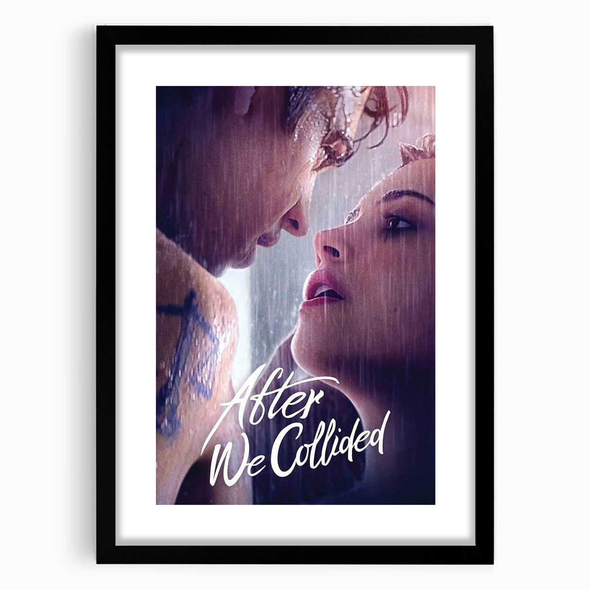 2020s Vintage Movie Poster - After We Collided Retro Film Art Print