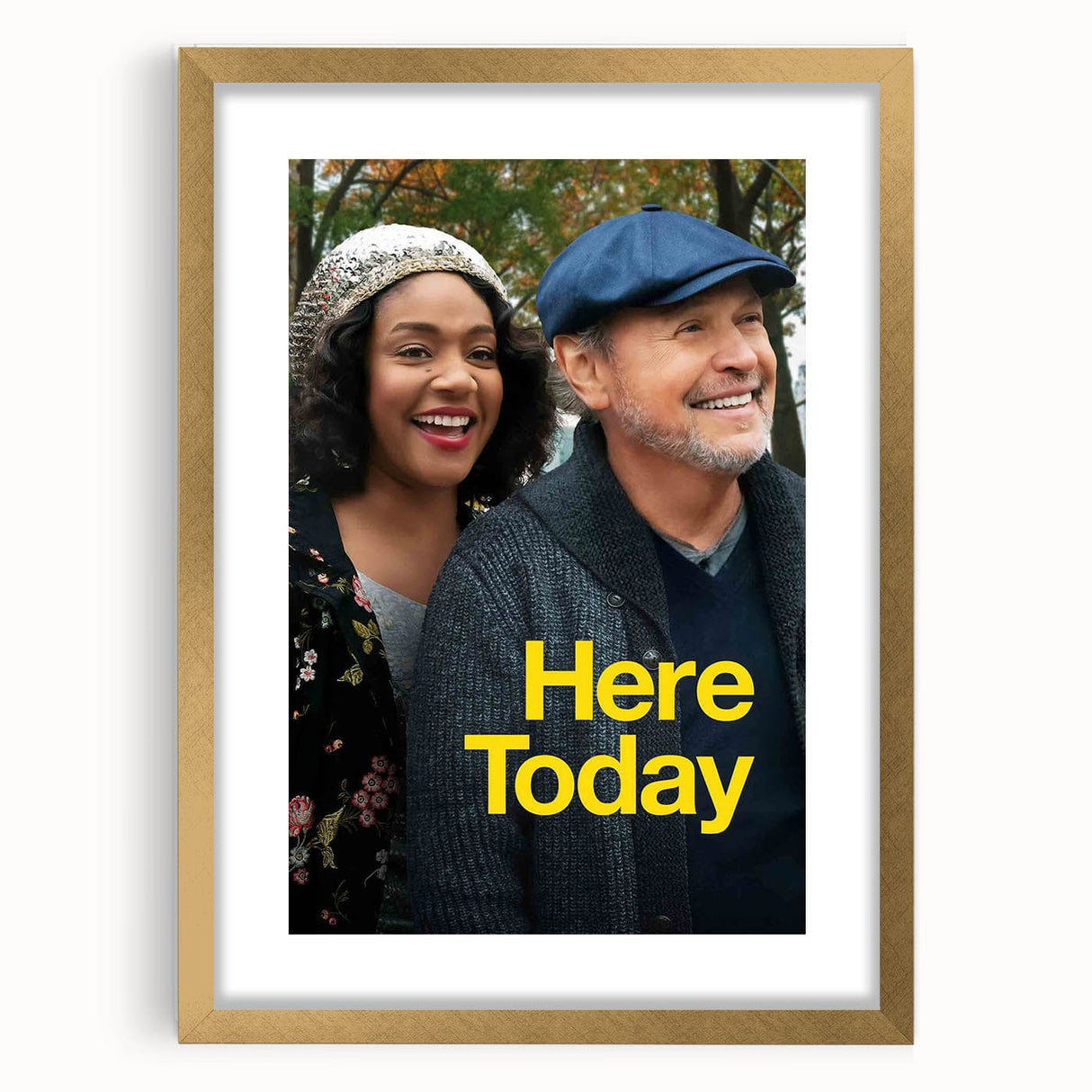 Here Today 2020s Vintage Movie Poster - Retro Film Art Print