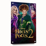 2020s Vintage Movie Poster Hocus Pocus 2 Retro Film Art Print