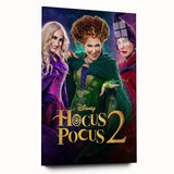 2020s Vintage Movie Poster Hocus Pocus 2 Retro Film Art Print