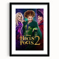 2020s Vintage Movie Poster Hocus Pocus 2 Retro Film Art Print