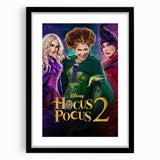 2020s Vintage Movie Poster Hocus Pocus 2 Retro Film Art Print