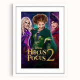 2020s Vintage Movie Poster Hocus Pocus 2 Retro Film Art Print