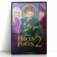 2020s Vintage Movie Poster Hocus Pocus 2 Retro Film Art Print