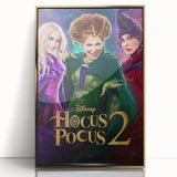 2020s Vintage Movie Poster Hocus Pocus 2 Retro Film Art Print