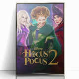 2020s Vintage Movie Poster Hocus Pocus 2 Retro Film Art Print