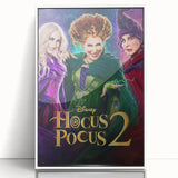 2020s Vintage Movie Poster Hocus Pocus 2 Retro Film Art Print