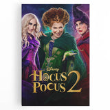 2020s Vintage Movie Poster Hocus Pocus 2 Retro Film Art Print