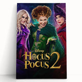 2020s Vintage Movie Poster Hocus Pocus 2 Retro Film Art Print