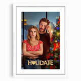 2020s Vintage Movie Poster – Holidate Retro Film Art Wall Print