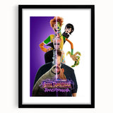 2020s Vintage Movie Poster – Hotel Transylvania Retro Film Print