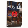 2020s Vintage Movie Poster – Hustle Retro Film Art Basketball Print