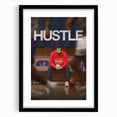 2020s Vintage Movie Poster – Hustle Retro Film Art Basketball Print