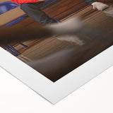 2020s Vintage Movie Poster – Hustle Retro Film Art Basketball Print