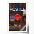 2020s Vintage Movie Poster – Hustle Retro Film Art Basketball Print