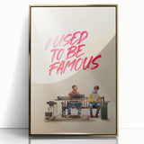 2020s Vintage Movie Poster – I Used to Be Famous Retro Film Art