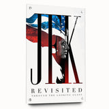 2020s Vintage Movie Poster – JFK Revisited Retro Film Art Print