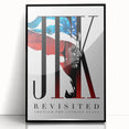 2020s Vintage Movie Poster – JFK Revisited Retro Film Art Print