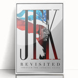 2020s Vintage Movie Poster – JFK Revisited Retro Film Art Print