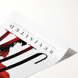 2020s Vintage Movie Poster – JFK Revisited Retro Film Art Print