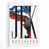 2020s Vintage Movie Poster – JFK Revisited Retro Film Art Print