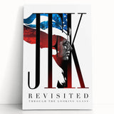 2020s Vintage Movie Poster – JFK Revisited Retro Film Art Print