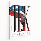 2020s Vintage Movie Poster – JFK Revisited Retro Film Art Print