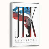 2020s Vintage Movie Poster – JFK Revisited Retro Film Art Print