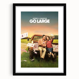 2020s Vintage Movie Poster – Jerry & Marge Go Large Retro Film Art