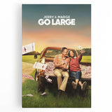 2020s Vintage Movie Poster – Jerry & Marge Go Large Retro Film Art